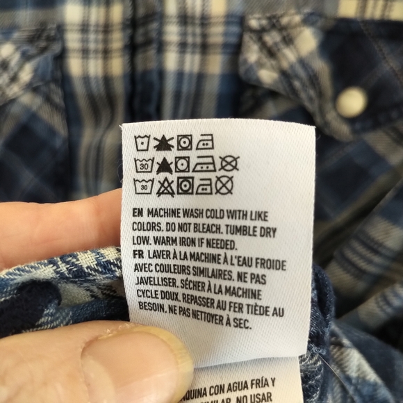 American Eagle Outfitters Boyfriend Fit Flannel Size M - Picture 10 of 10
